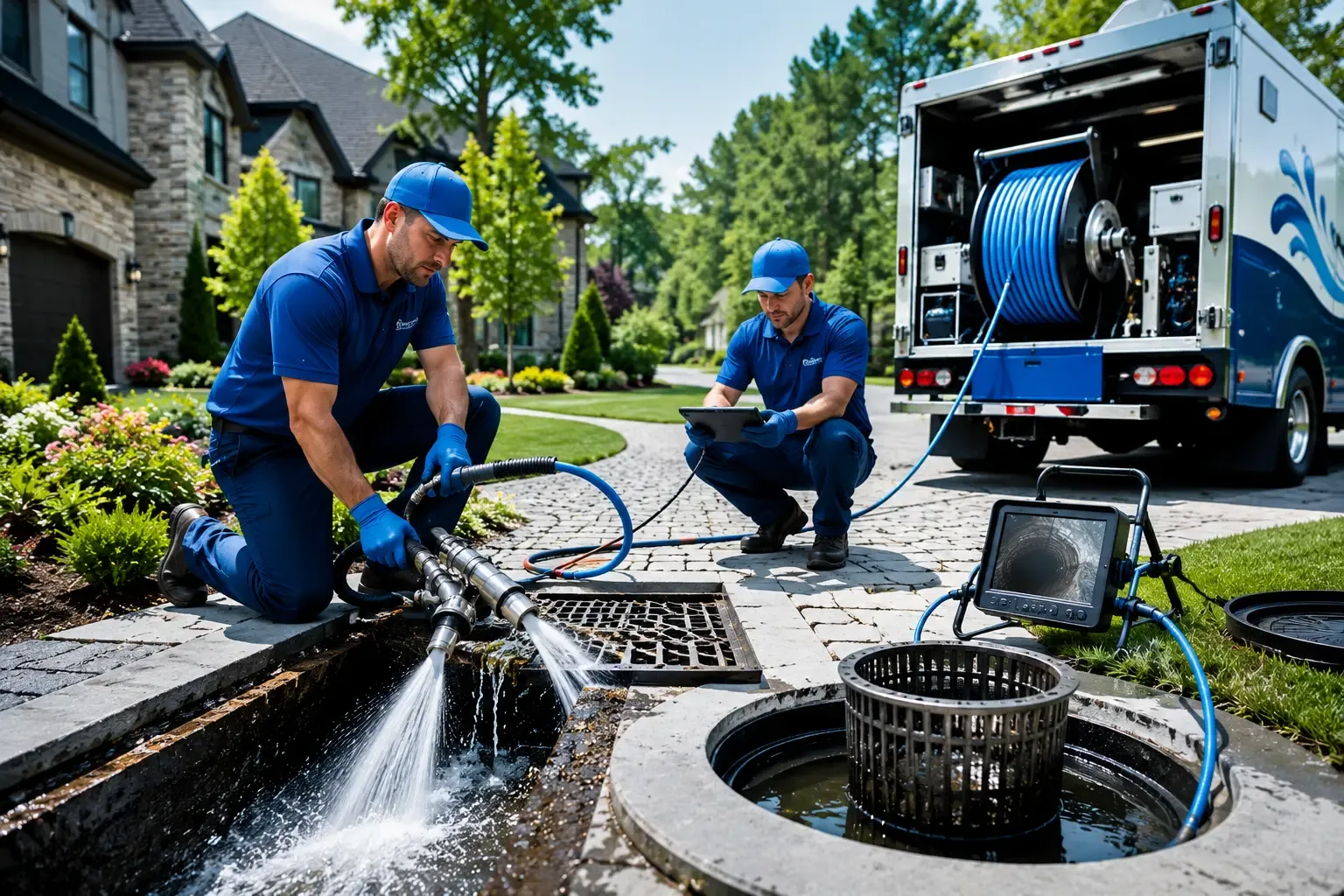 Local outdoor drain cleaning professionals in Clementon, NJ